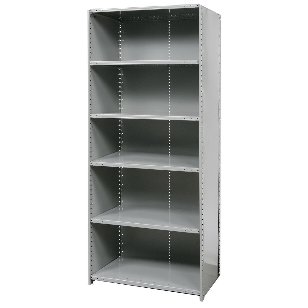 Hallowell Hi-Tech Metal Shelving 725 Dark Gray