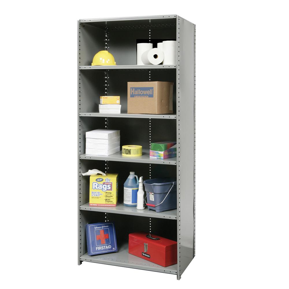 Hallowell Hi-Tech Metal Shelving 725 Dark Gray