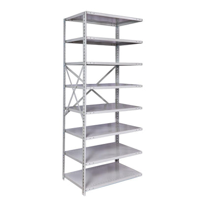 MedSafe Antimicrobial Hi-Tech Shelving 711 Light Gray