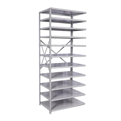 MedSafe Antimicrobial Hi-Tech Shelving 711 Light Gray