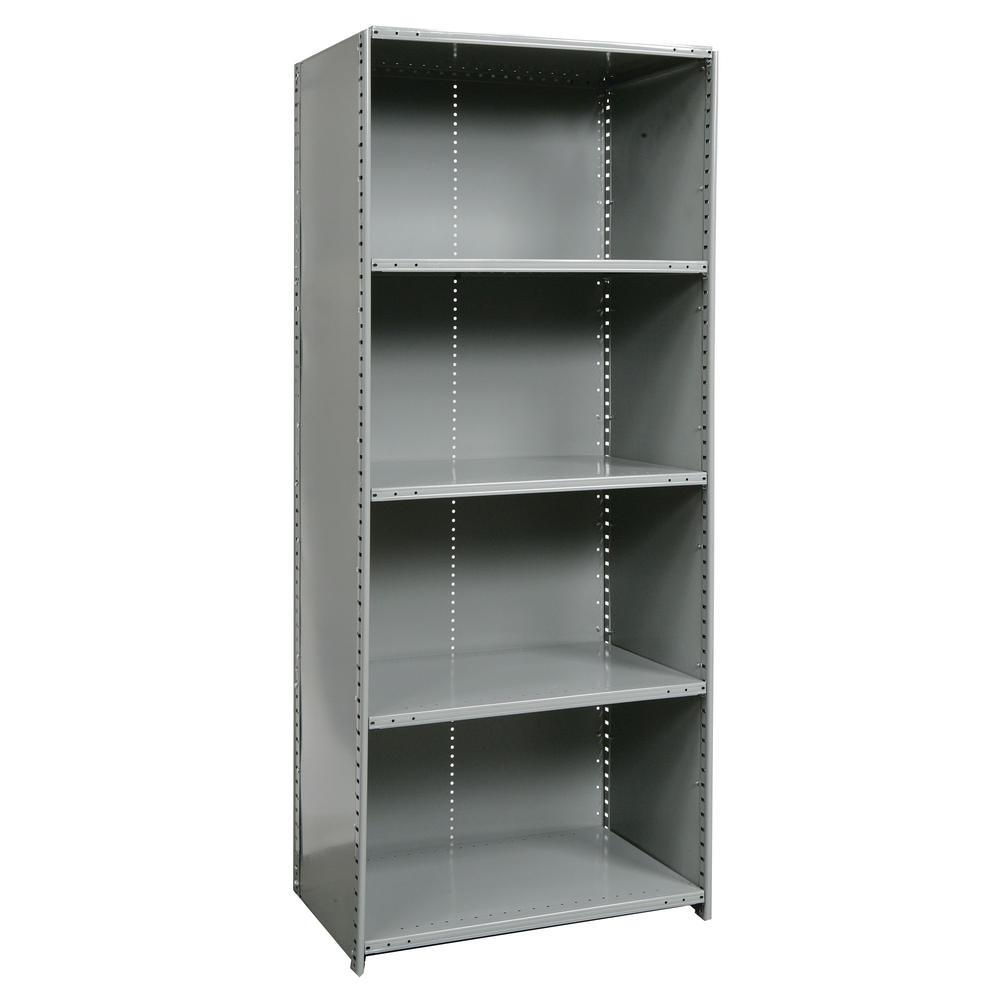 Hallowell Hi-Tech Metal Shelving 725 Dark Gray