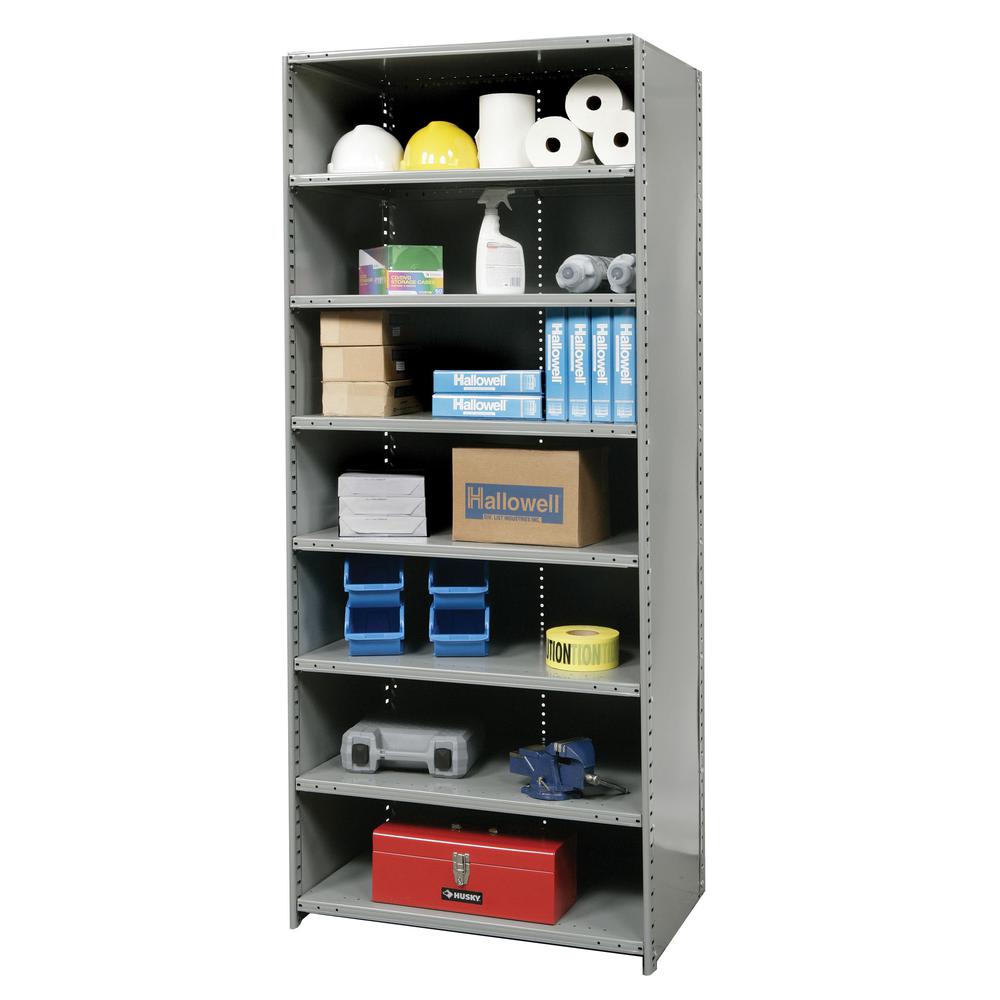 Hallowell Hi-Tech Metal Shelving 725 Dark Gray
