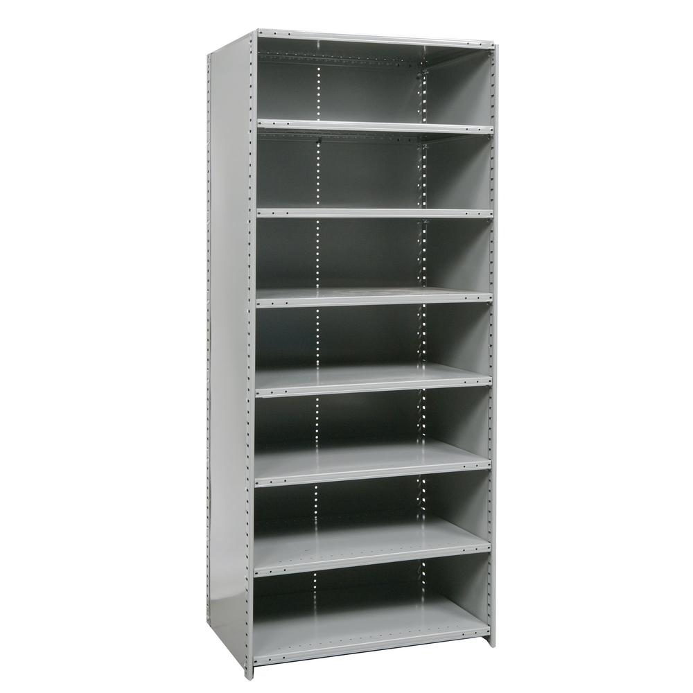 Hallowell Hi-Tech Metal Shelving 725 Dark Gray