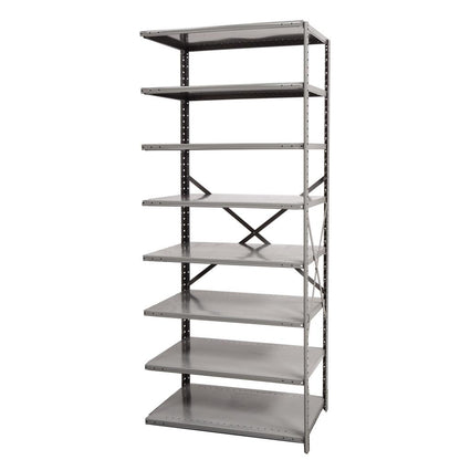 Hallowell Hi-Tech Metal Shelving 725 Dark Gray