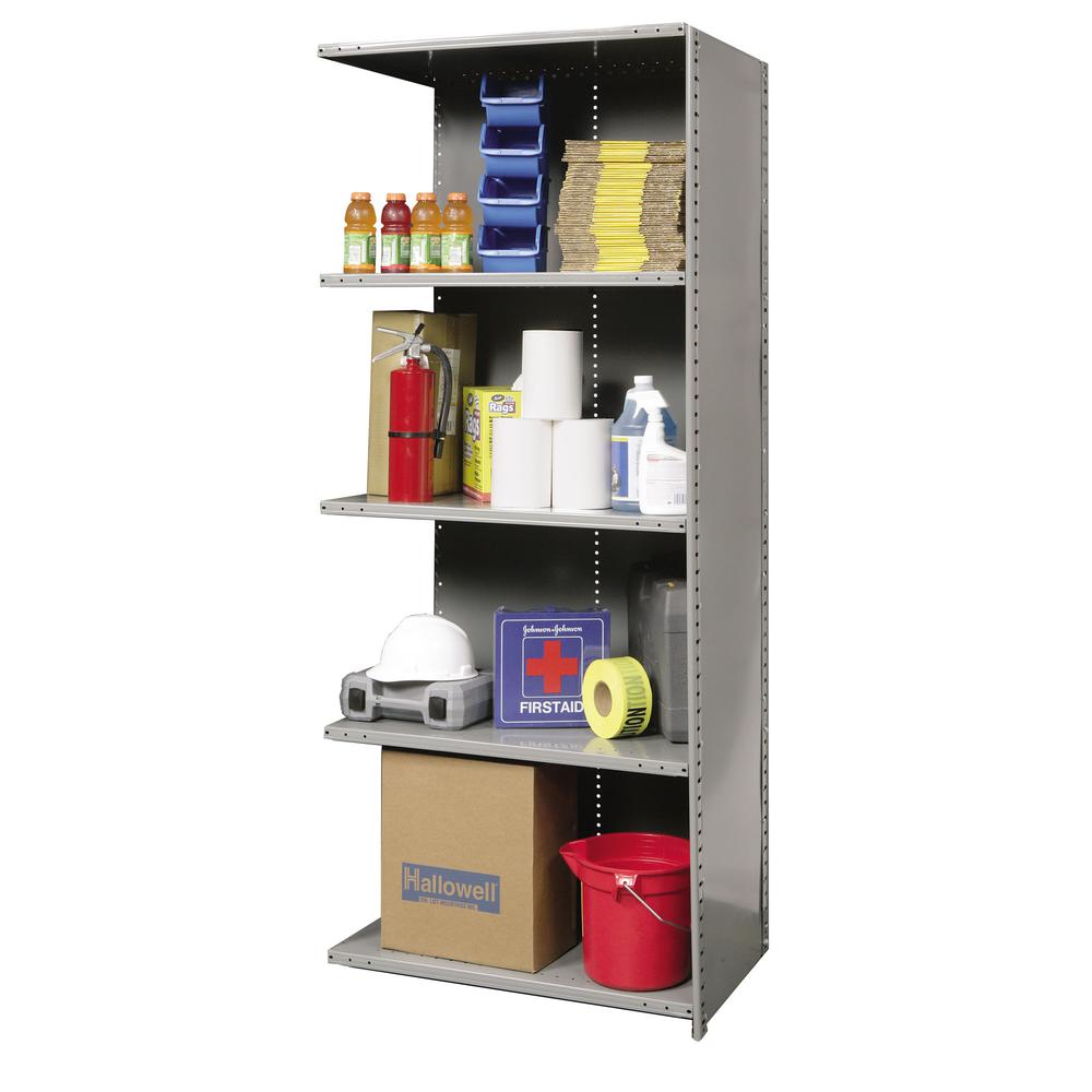 Hallowell Hi-Tech Metal Shelving 725 Dark Gray