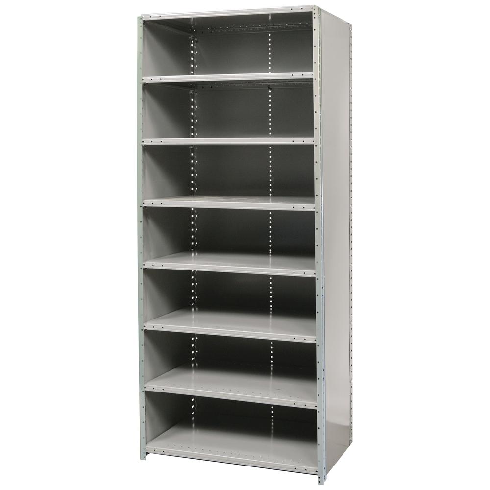 Hallowell Hi-Tech Metal Shelving 725 Dark Gray