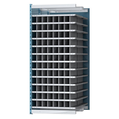 Hallowell Deep Bin Shelving 707 Marine Blue Posts Sides