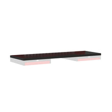 12 Gauge Steel Workbench Top, 60"W x 24"D x 1.75"H, Black