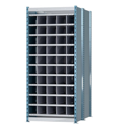 Hallowell Deep Bin Shelving 707 Marine Blue Posts Sides