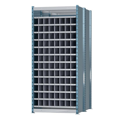 Hallowell Deep Bin Shelving 707 Marine Blue Posts Sides