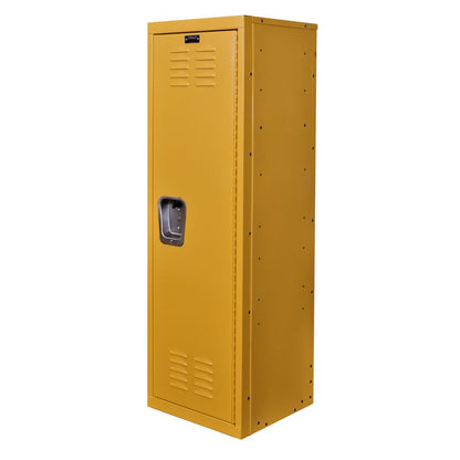Hallowell Kid Locker, 723 Trophy (yellow), Single Tier, 1-Wide, Knock-Down