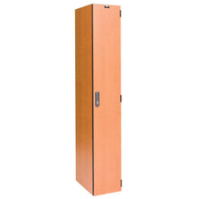 VersaMax Phenolic Locker, Figured Annigre, Single Tier, 1-Wide, Assembled