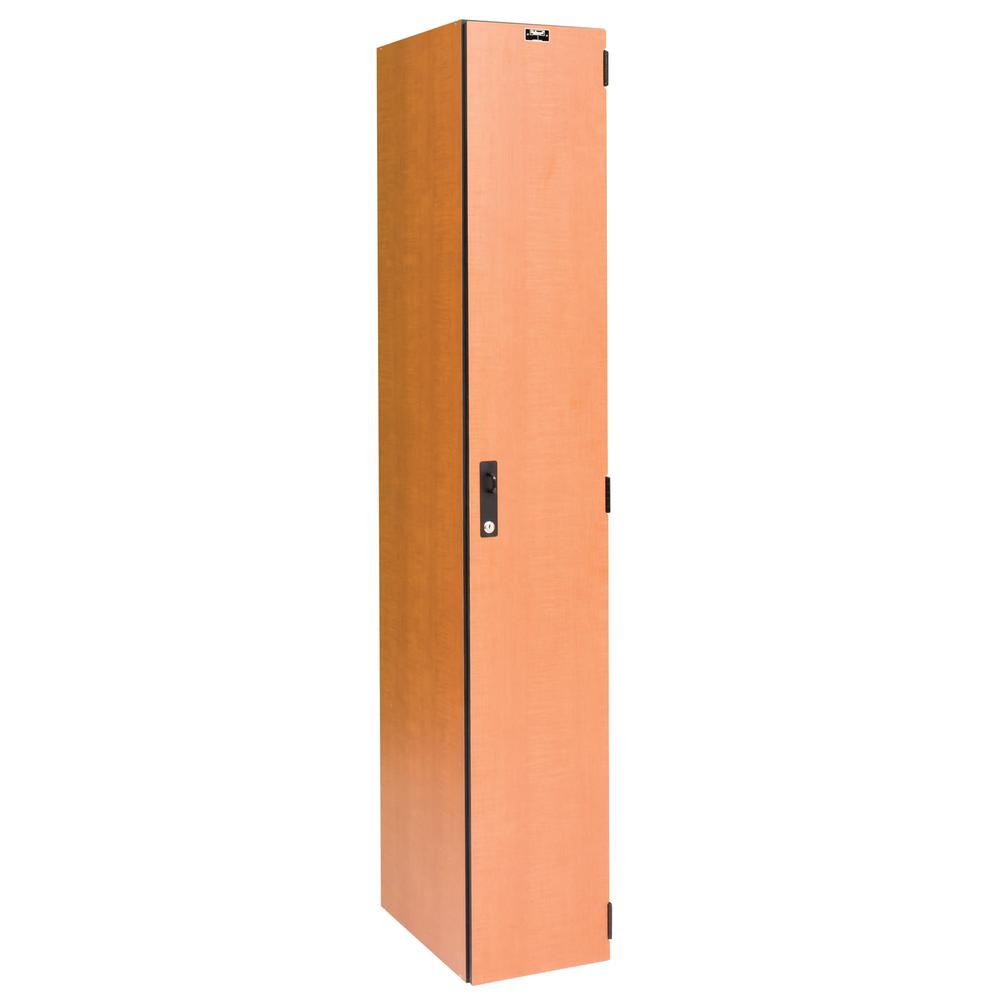 VersaMax Phenolic Locker, Figured Annigre, Single Tier, 1-Wide, Assembled
