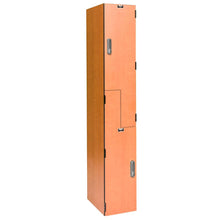 VersaMax Phenolic Locker, Figured Annigre, Z-Tier, 1-Wide, Assembled