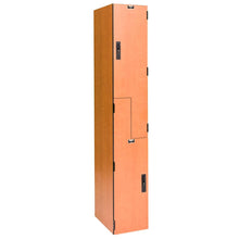 VersaMax Phenolic Locker, Figured Annigre, Z-Tier, 1-Wide, Assembled