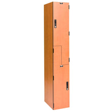 VersaMax Phenolic Locker, Figured Annigre, Z-Tier, 1-Wide, Assembled