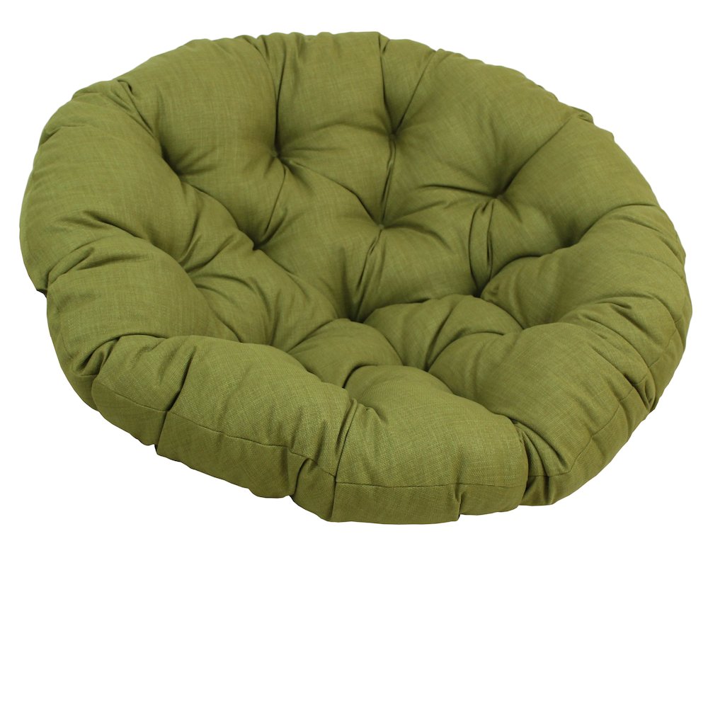 52-inch Solid Outdoor Spun Polyester Papasan Cushion