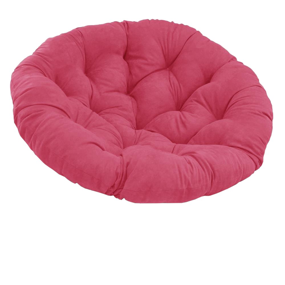 48-inch Solid Microsuede Papasan Cushion (Fits 46-inch Papasan Frame)  93302-MS-BB