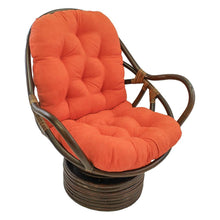 48-inch by 24-inch Solid Micro Suede Swivel Rocker Cushion