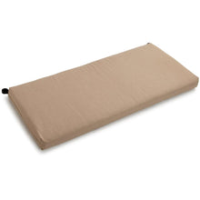 40-inch by 19-inch Outdoor Spun Polyester Loveseat Cushion