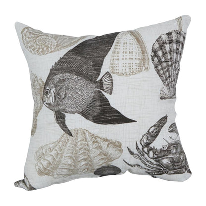 17-inch Square Polyester Outdoor Throw Pillows (Set of 2) 9910-S2-OD-232