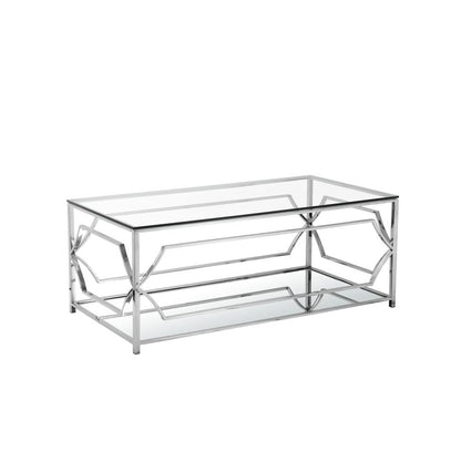 Z-Edward Rect Coffee Table Steel