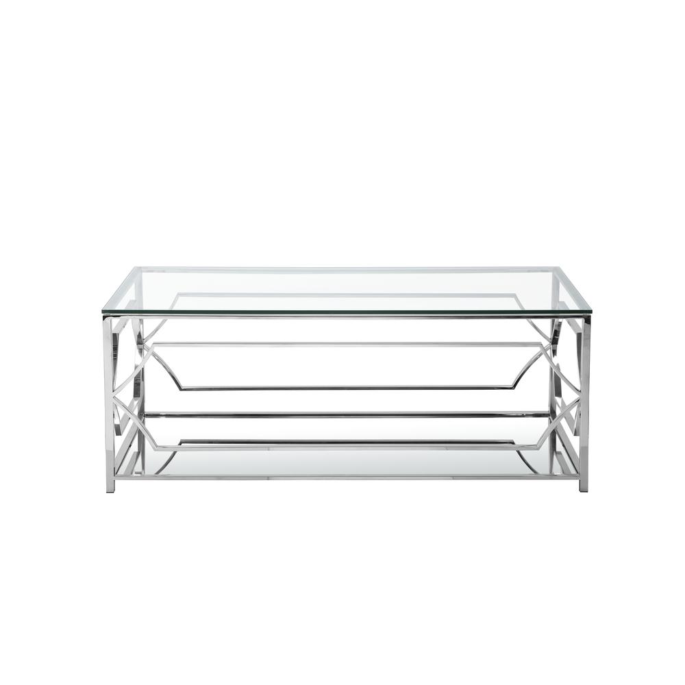 Z-Edward Rect Coffee Table Steel