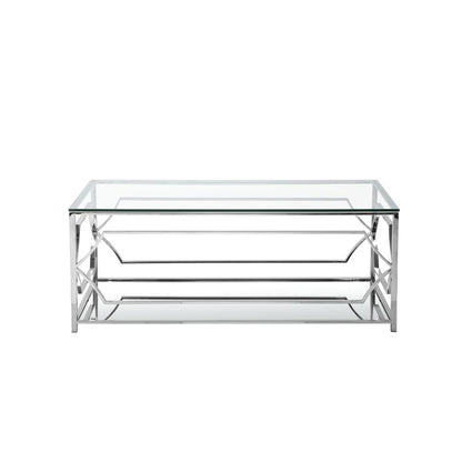 Z-Edward Rect Coffee Table Steel