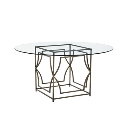 Z-Edward Dining Table Brass