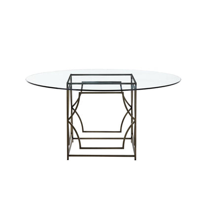 Z-Edward Dining Table Brass