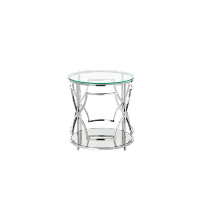 Z-Edward Round Side Table Steel