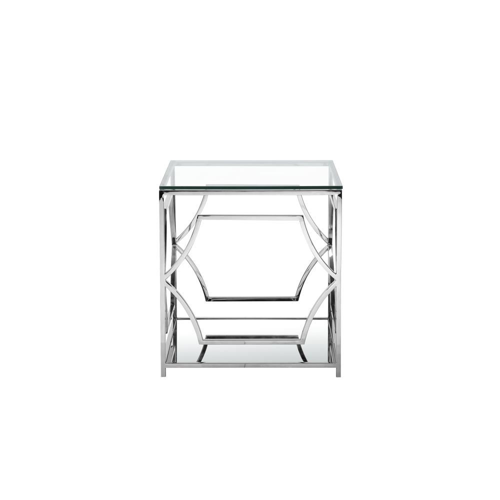 Z-Edward Square Side Table Steel