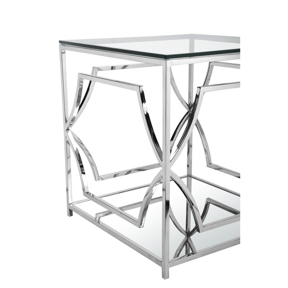 Z-Edward Square Side Table Steel