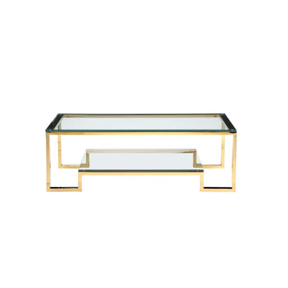 Z-Laurence Long Coffee Table Gold