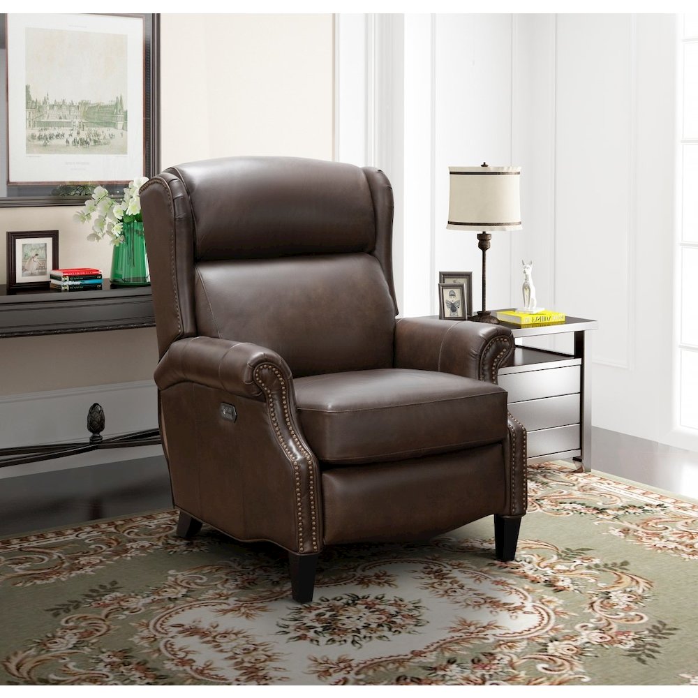 Philadelphia Power Recliner w/Power Head Rest & Power Lumbar