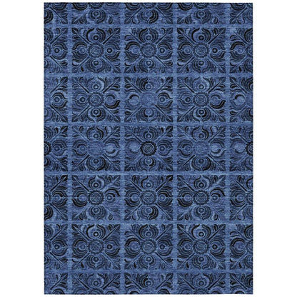 Chantille ACN853 Blue 3' x 5' Rug