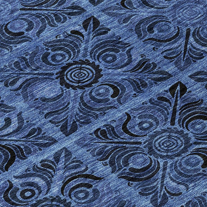 Chantille ACN853 Blue 3' x 5' Rug