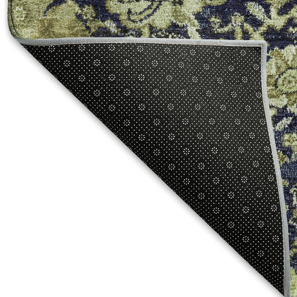 Premium Machine Washable Mayfield AMF1320 Green 3' x 5' Rug