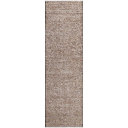 Premium Machine Washable Mayfield AMF1645 Orange 2'3" x 7'6" Runner Rug