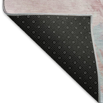 Premium Machine Washable Mayfield AMF1675 Pink 3' x 5' Rug