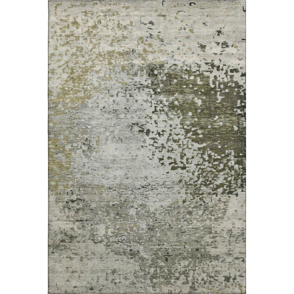 Premium Machine Washable Mayfield AMF1737 Gray 5' x 7'6" Rug