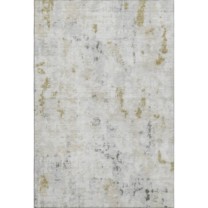 Premium Machine Washable Mayfield AMF1753 Ivory 2'6" x 3'10" Rug