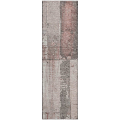 Premium Machine Washable Mayfield AMF1877 Orange 2'3" x 7'6" Runner Rug