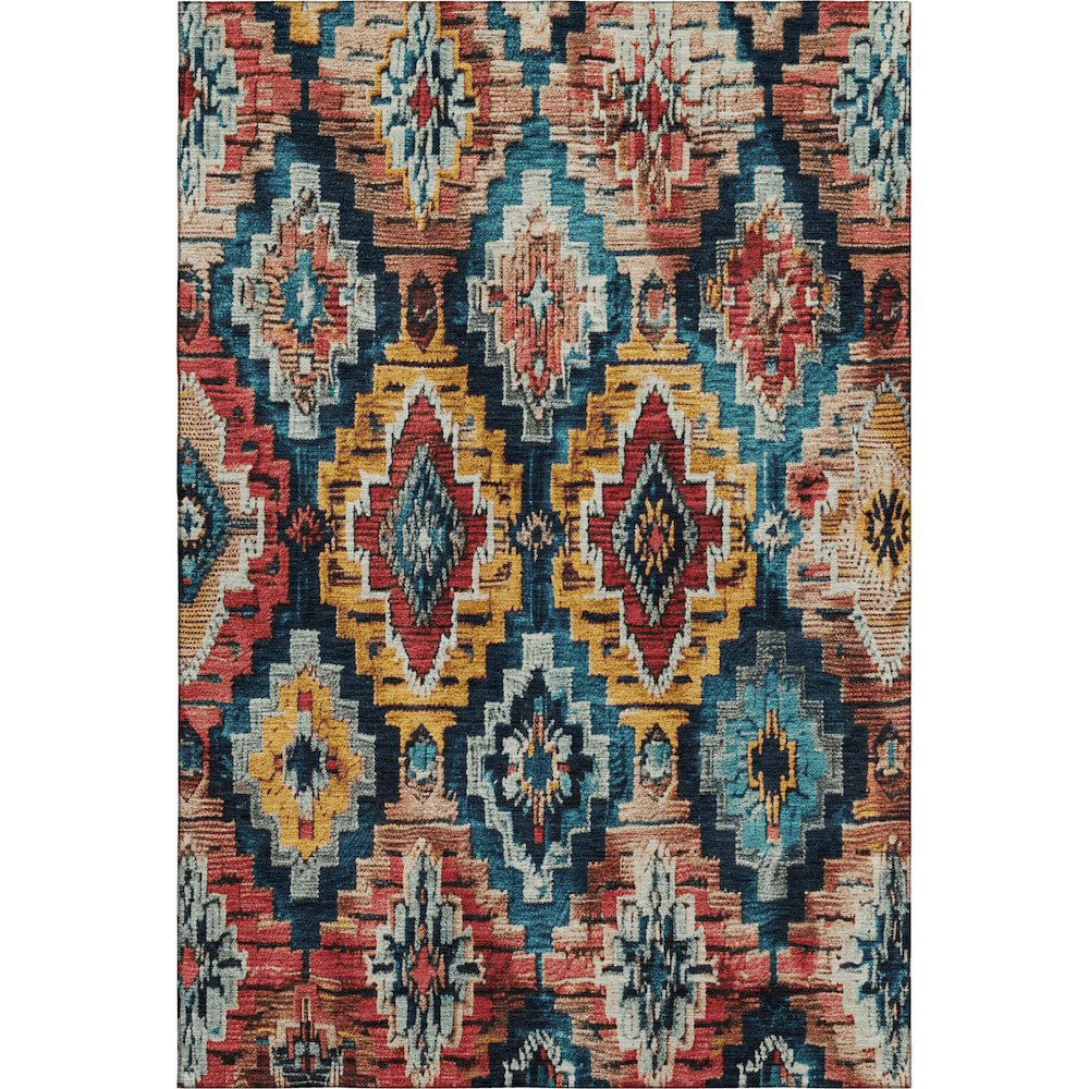 Premium Machine Washable Mayfield AMF1891 Orange 3' x 5' Rug