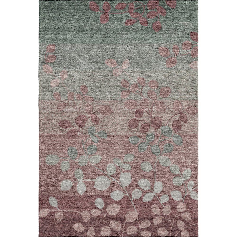 Premium Machine Washable Mayfield AMF1900 Pink 3' x 5' Rug