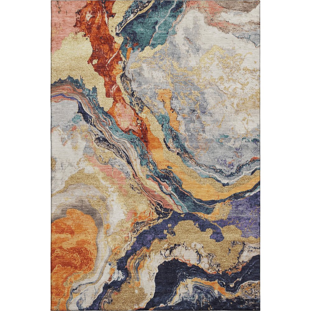 Premium Machine Washable Mayfield AMF1908 Ivory 8' x 10' Rug