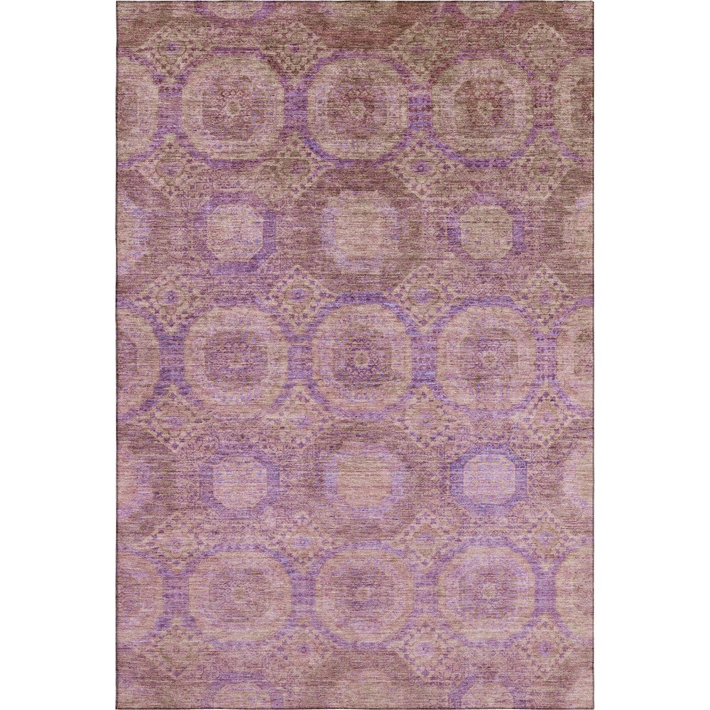 Premium Machine Washable Mayfield AMF1925 Pink 10' x 14' Rug