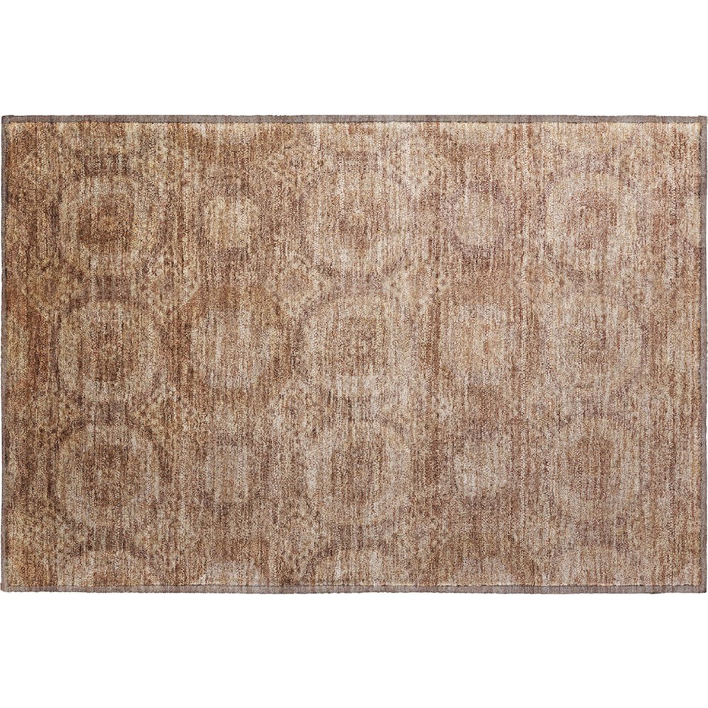 Premium Machine Washable Mayfield AMF1925 Orange 1'8" x 2'6" Rug