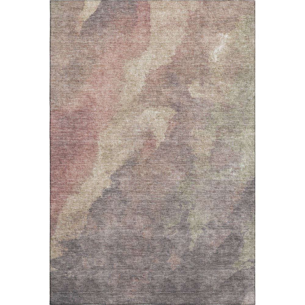 Premium Machine Washable Mayfield AMF1983 Orange 9' x 12' Rug