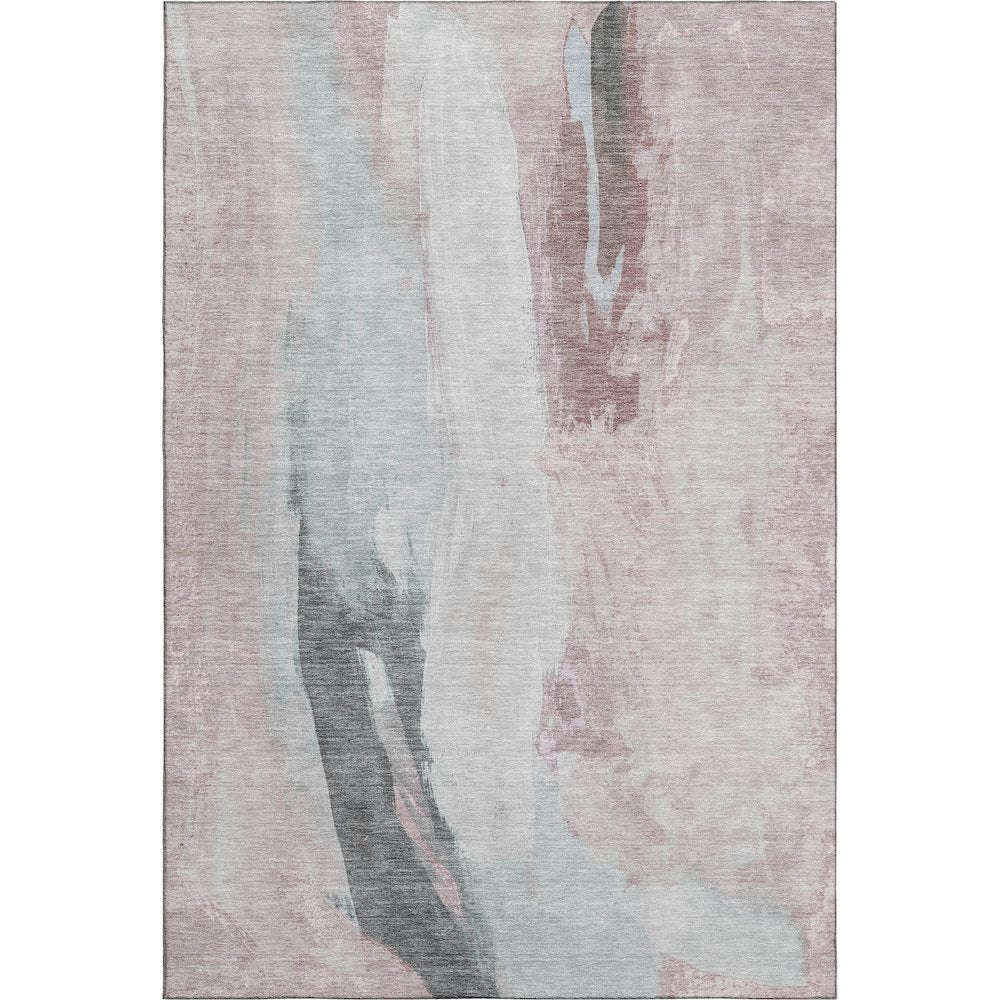 Premium Machine Washable Mayfield AMF1987 Pink 5' x 7'6" Rug